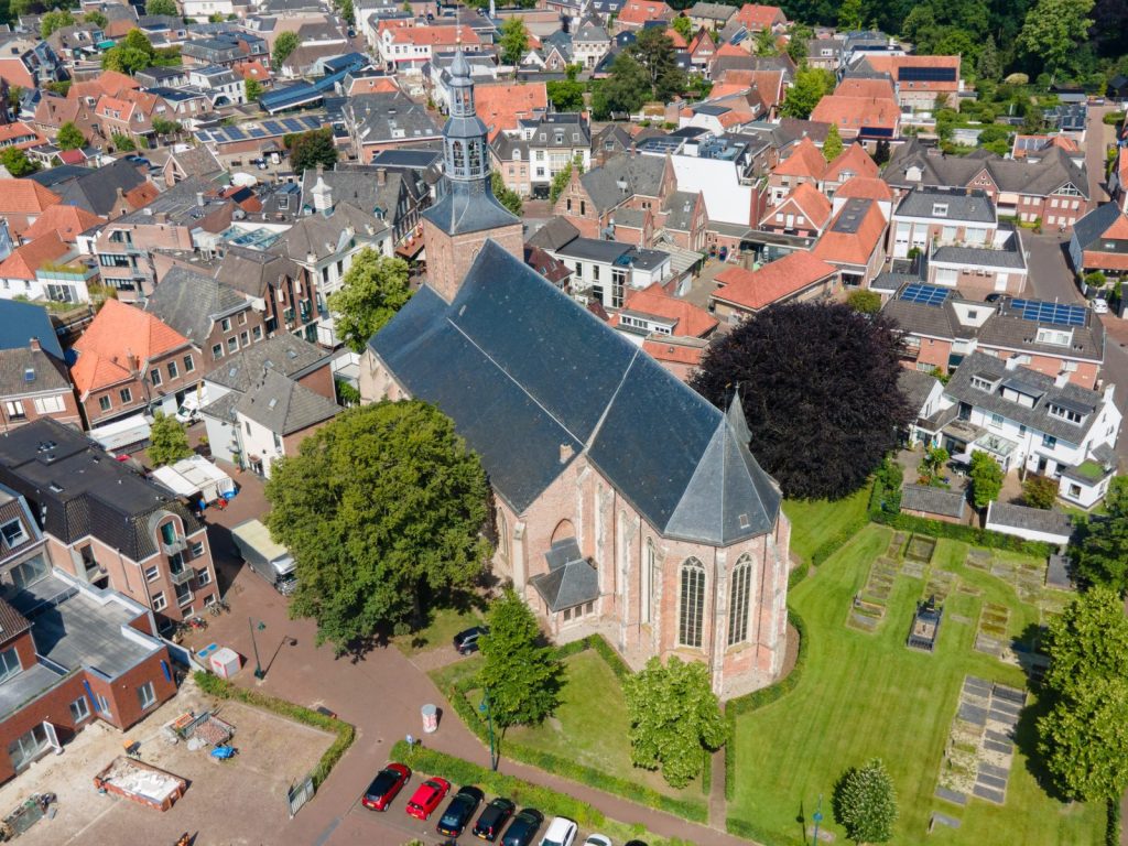Oude Calixtus vanuit de lucht