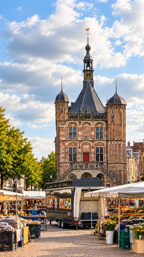 Deventer De Woage Met Markt