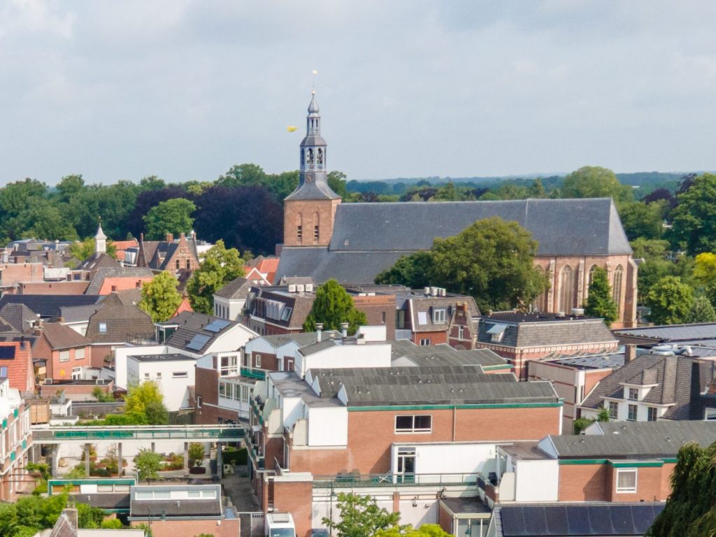 Zicht Op De Oude Calixtuskerk