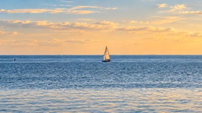 Friesland Zeilboot Print 60X20Cm 2